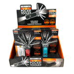 8-In-1 Pocket Toolkit Multi-Tool with Lights - 6 Pieces Per Retail Ready Display 25789 ROUGHNECK