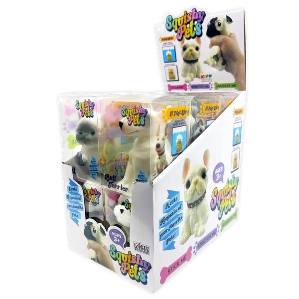 Squishy Pets Keepsake - 12 Pieces Per Retail Ready Display 25820 KIPP BROTHERS