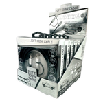 Charging Cable Quick Switch 2 in 1 Multi-Head USB to USB-C 20FT 100W - 6 Pieces Per Retail Ready Display 25823 GADGET GEAR