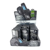 Big Bubba Dual Torch Foil Sticker Lighter - 15 Pieces Per Retail Ready Display 25837 SMOKEZILLA