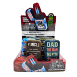 Patriotic Gearhead Dual Torch Lighter - 12 Pieces Per Retail Ready Display 25838 SMOKEZILLA