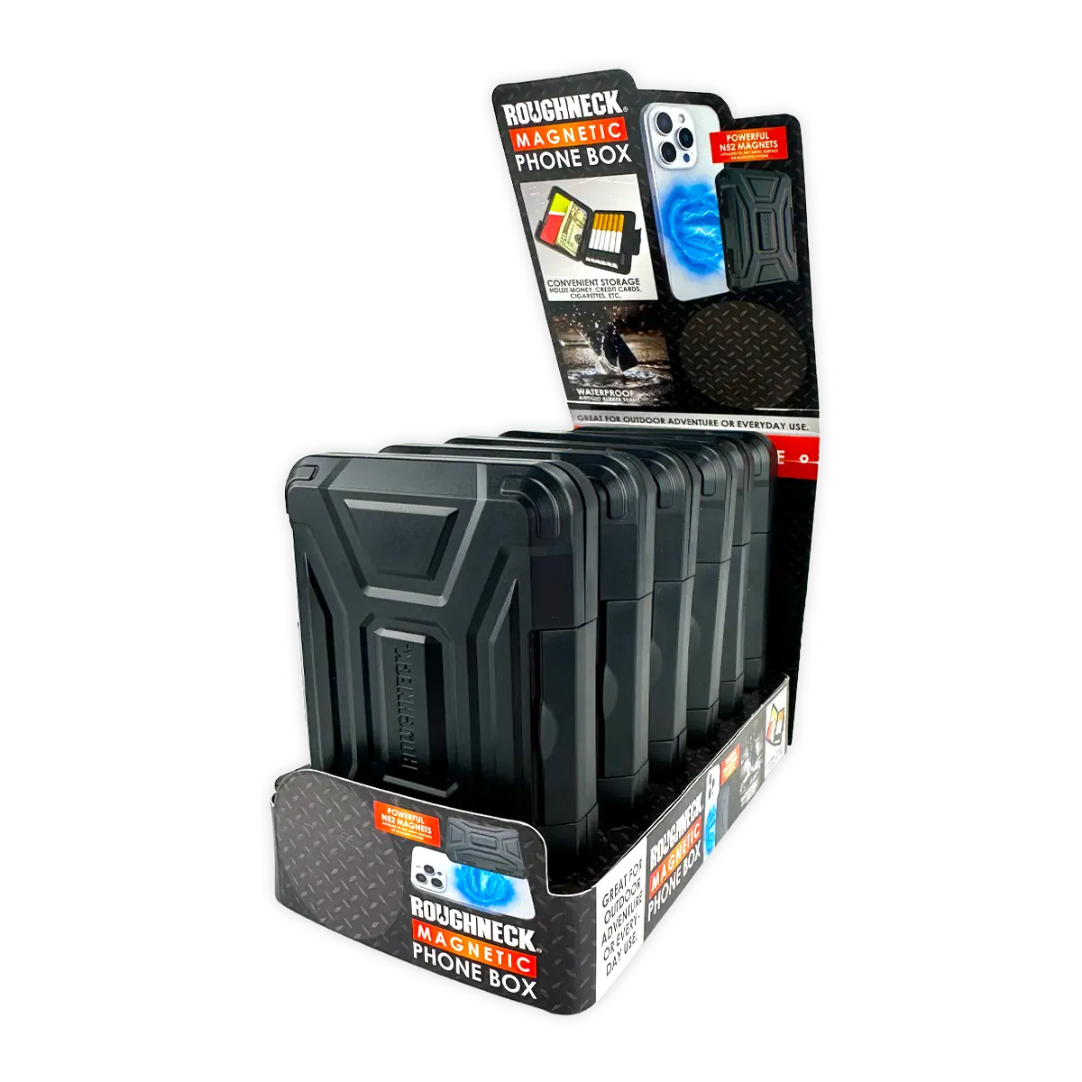 Magnetic Phone Box - 6 Pieces Per Retail Ready Display 25839 ROUGHNECK