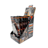 Box Cutter Knife Blade - 6 Pieces Per Retail Ready Display 25848 ROUGHNECK