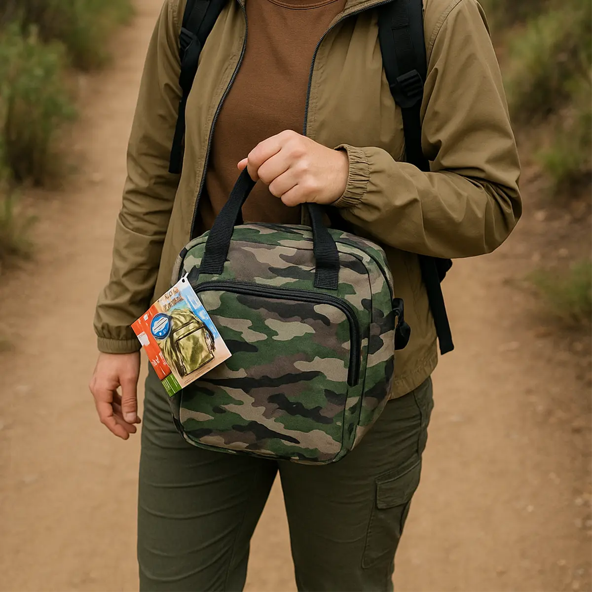 Canvas Cooler Bag - 4 Pieces Per Pack 25893 POLAR GEAR