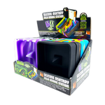 Silicone Ashtray with Assorted Colors - 8 Per Retail Ready Display 25918 SMOKEZILLA