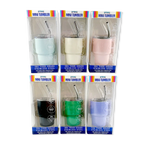 Stainless Steel 2oz Insulated Mini Shot Tumblers - 12 Pieces Per Retail Ready Display 25943 GEAR HEAD