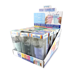 Stainless Steel 2oz Insulated Mini Shot Tumblers - 12 Pieces Per Retail Ready Display 25943 GEAR HEAD