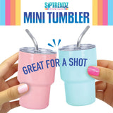 Stainless Steel 2oz Insulated Mini Shot Tumblers - 12 Pieces Per Retail Ready Display 25943 GEAR HEAD