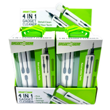 Tech Cleaner 4 in 1 Tool - 6 Pieces Per Retail Ready Display 25944 GADGET GEAR