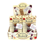 Rose with Message of Love in a Bottle - 12 Pieces Per Retail Ready Display 26083 NOVELTY INC