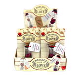 Rose with Message of Love in a Bottle - 12 Pieces Per Retail Ready Display 26083 NOVELTY INC