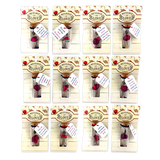 Rose with Message of Love in a Bottle - 12 Pieces Per Retail Ready Display 26083 NOVELTY INC