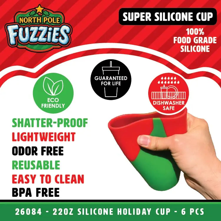 North Pole Fuzzies Yeti Gift Assortment Floor Display - 60 Pieces Per Retail Ready Display 88612 NOVELTY INC