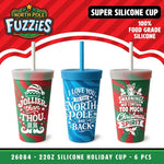 North Pole Fuzzies Yeti Gift Assortment Floor Display - 60 Pieces Per Retail Ready Display 88612 NOVELTY INC