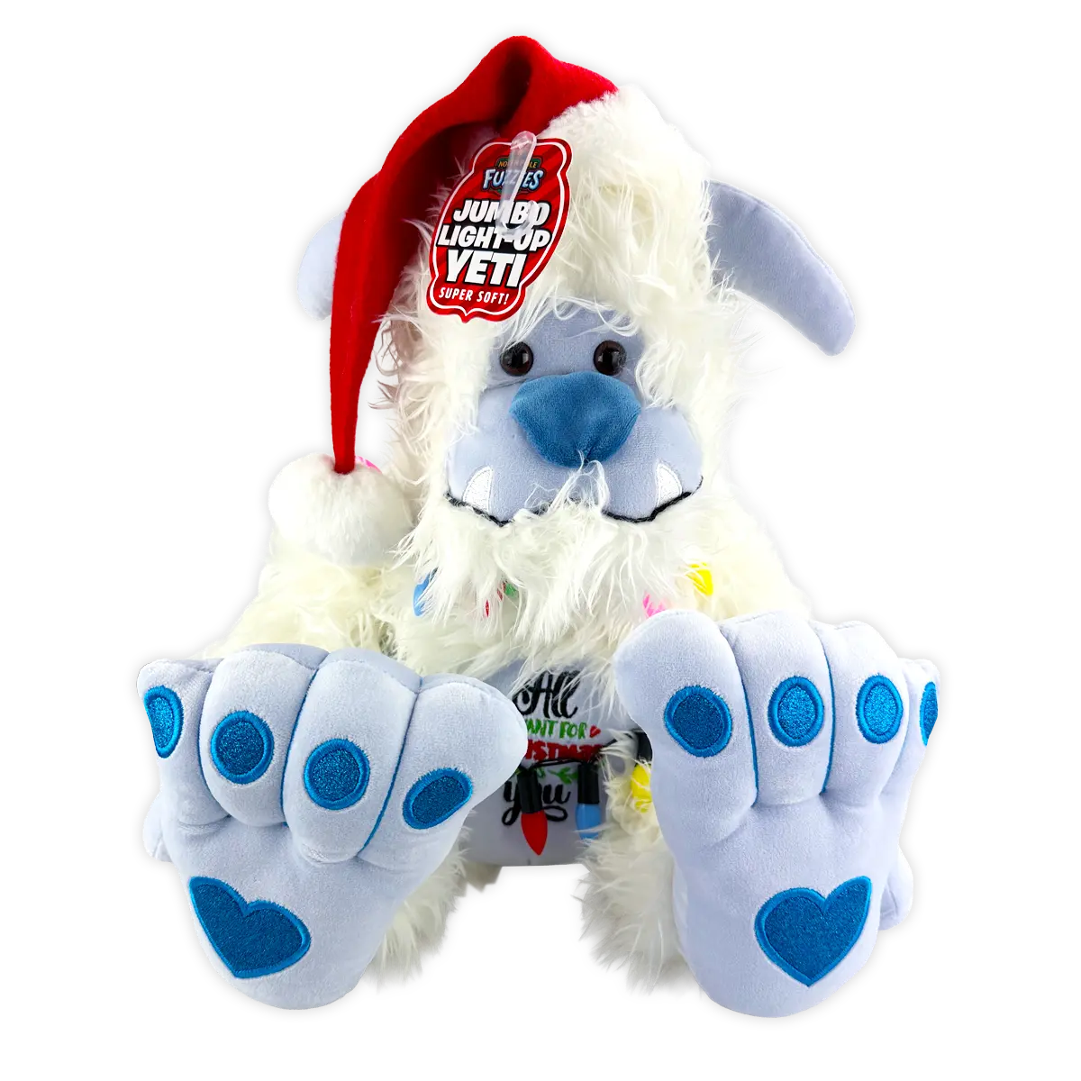 Jumbo Light-Up Plush Snow Yeti - 2 Pieces Per Pack 26090 KIPP BROTHERS