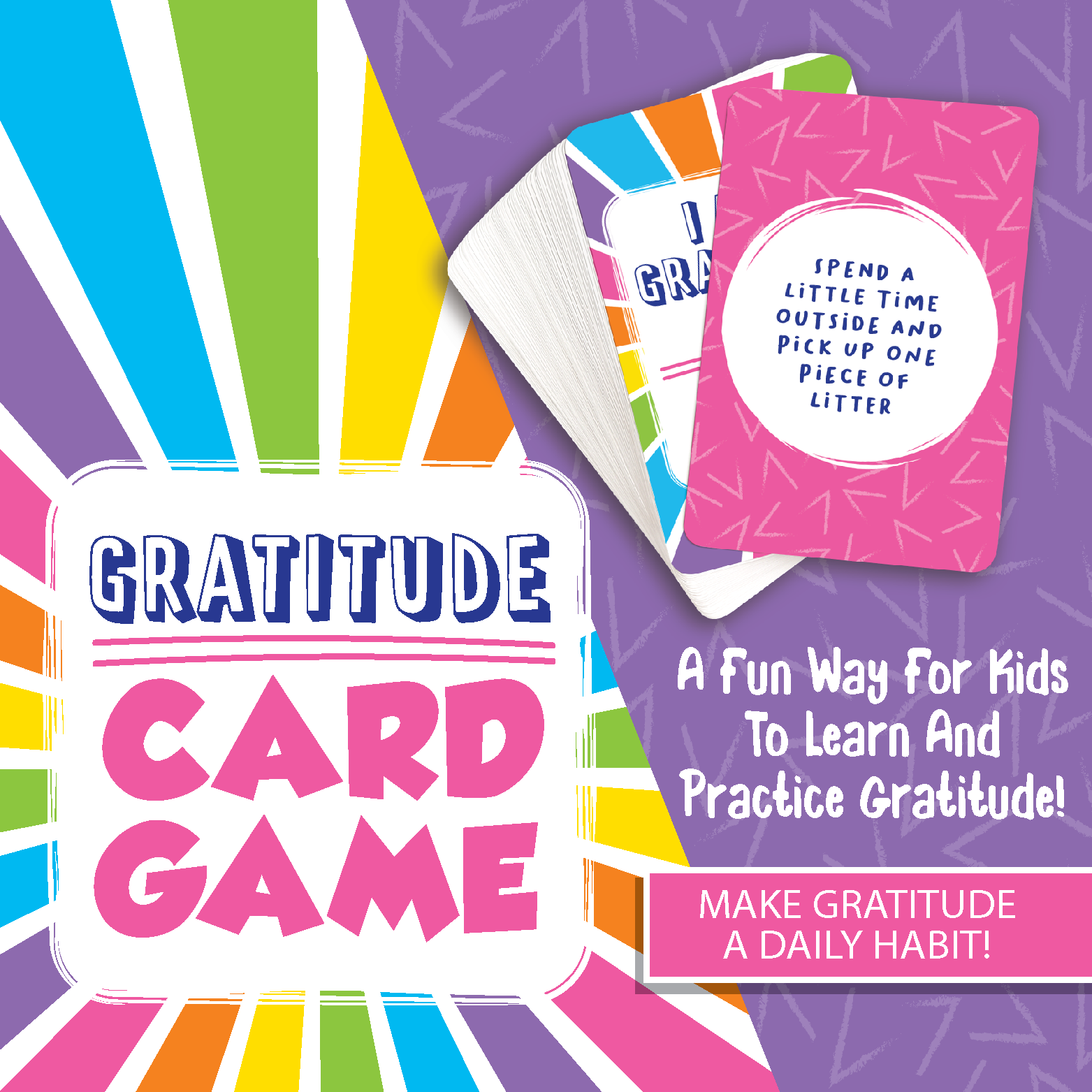 Gratitude Playing Cards - 12 Pieces Per Retail Ready Display 26095 KIPP BROTHERS