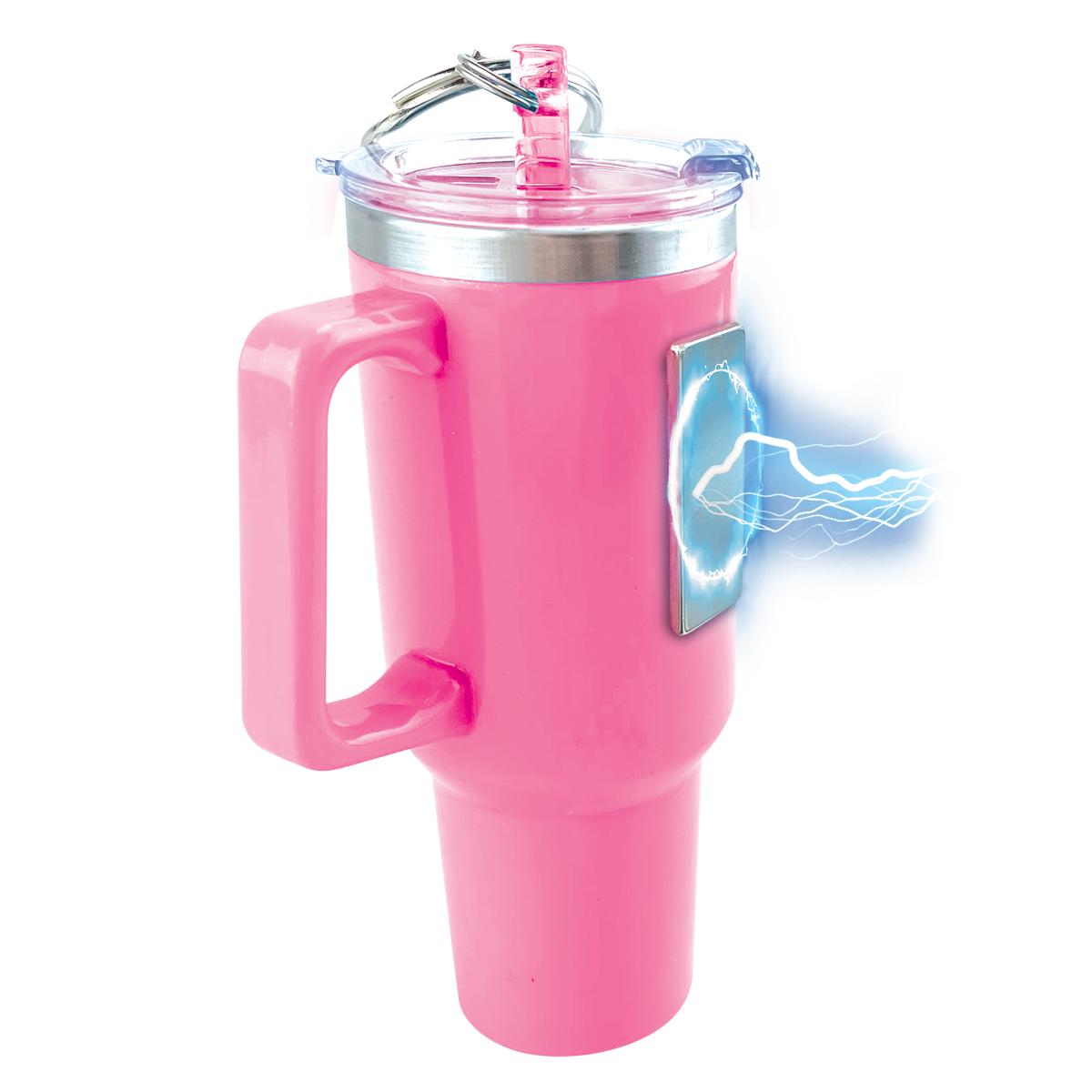 Cup Magnetic Keychain - 12 Pieces Per Retail Ready Display 26102 NOVELTY INC