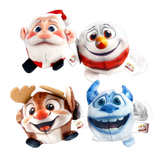 Christmas Plush Squeeze Poopin Pal Toy - 12 Pieces Per Retail Ready Display 26109 KIPP BROTHERS