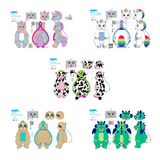 Forever Fuzzy Plush Assortment Floor Display - 44 Pieces Per Retail Ready Display Kit 88613 NOVELTY INC