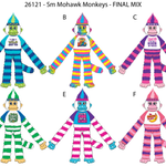 Forever Fuzzy Plush Assortment Floor Display - 44 Pieces Per Retail Ready Display Kit 88613 NOVELTY INC