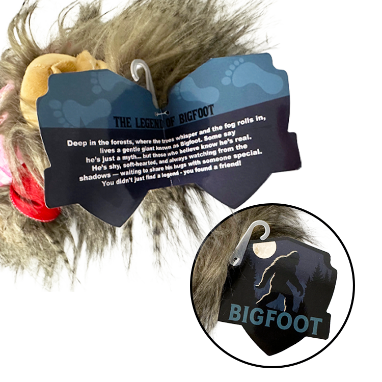 Bigfoot Plush - 6 Pieces Per Pack 26148 KIPP BROTHERS