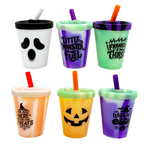Silicone 8oz Halloween Kids Toddler Super Cups - 6 Pieces Per Retail Ready Display 26152 ROUGHNECK