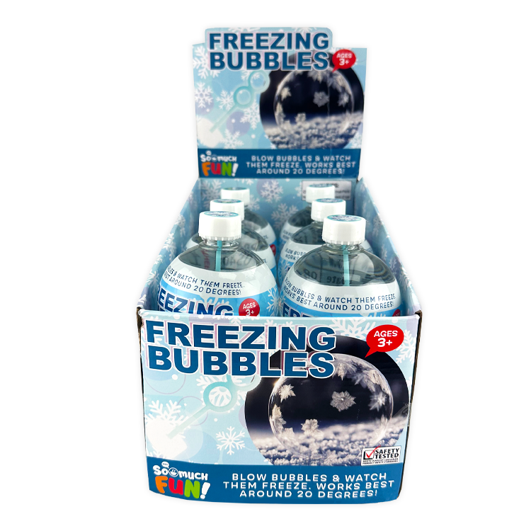 Freezing Icy Bubbles - 12 Pieces Per Retail Ready Display 26154 KIPP BROTHERS