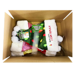 Light Up Christmas Santa Winter Hat with Merchandising Hang Strip - 6 Pieces Per Pack 26170 NOVELTY INC