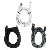 Charging Cable USB-A-to-USB-C 9FT - 6 Pieces Per Retail Ready Display 26183 GADGET GEAR