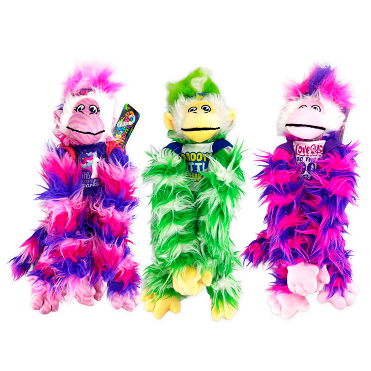 Mohawk Monkey with Merchandising Hang Strip - 6 Pieces Per Pack 26184 KIPP BROTHERS