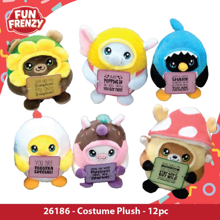 Fun Frenzy Toy Assortment Floor Display - 130 Pieces Per Retail Ready Display Kit 88625 NOVELTY INC