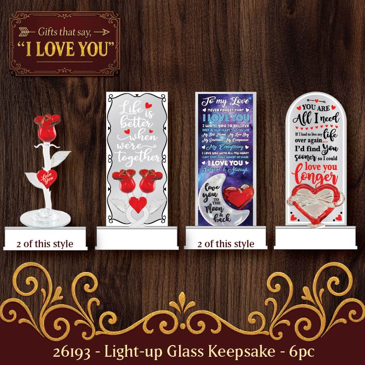 Valentines Day Rose Plush and Gift Assortment Floor Display - 78 Pieces Per Retail Ready Display Kit 88615 NOVELTY INC