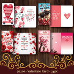 Valentines Day Rose Plush and Gift Assortment Floor Display - 78 Pieces Per Retail Ready Display Kit 88615 NOVELTY INC