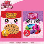 Valentines Day Glass Plush and Gift Assortment Floor Display - 56 Pieces Per Retail Ready Display Kit 88616 NOVELTY INC