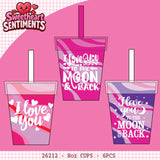 Valentines Day Glass Plush and Gift Assortment Floor Display - 56 Pieces Per Retail Ready Display Kit 88616 NOVELTY INC