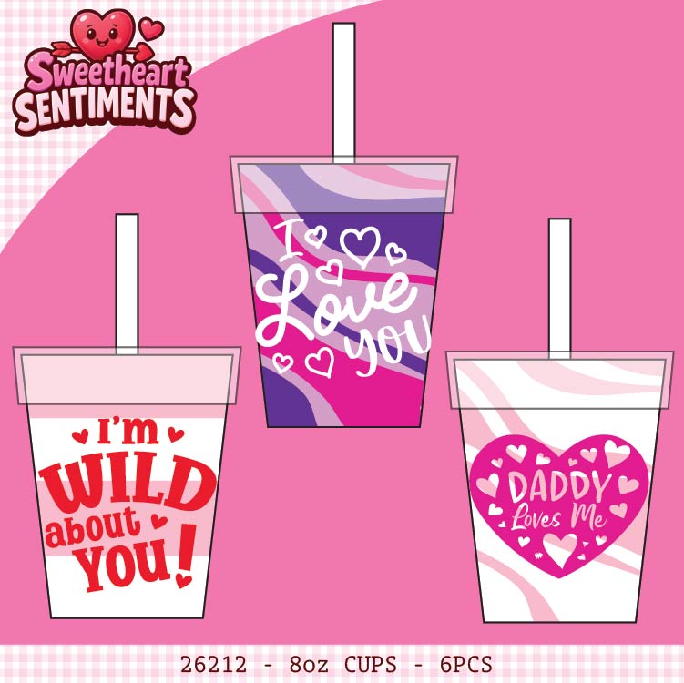 Valentines Day Glass Plush and Gift Assortment Floor Display - 56 Pieces Per Retail Ready Display Kit 88616 NOVELTY INC