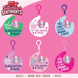 Valentines Day Glass Plush and Gift Assortment Floor Display - 56 Pieces Per Retail Ready Display Kit 88616 NOVELTY INC