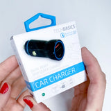 Car Charger with Dual USB / USB-C Ports 2.4 Amp -  5 Pieces Per Pack 26248 NOVELTY INC