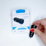 Car Charger with Dual USB / USB-C Ports 2.4 Amp -  5 Pieces Per Pack 26248 NOVELTY INC