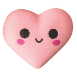 Plush Bag of Conversation Hearts - 6 Pieces Per Retail Ready Display 26255 NOVELTY INC