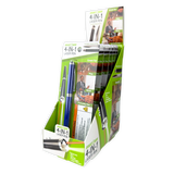 Puntero láser Stylus 4 en 1 - 6 piezas por expositor listo para venta al por menor 26283