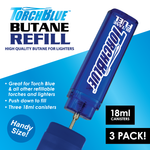 Grilling Center Lighter Assortment Floor Display - 74 Pieces Per Retail Ready Display Kit 88623 TORCH BLUE