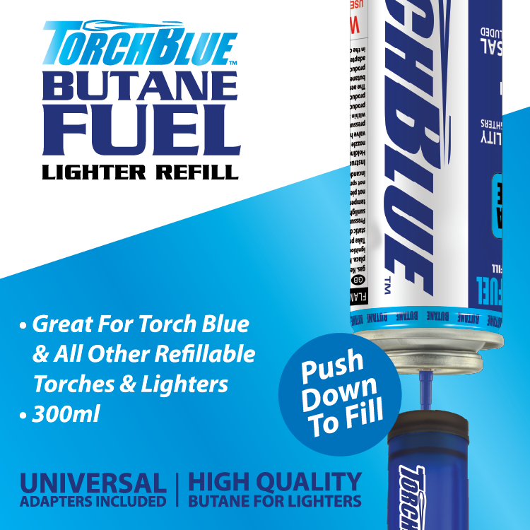 Grilling Center Lighter Assortment Floor Display - 74 Pieces Per Retail Ready Display Kit 88623 TORCH BLUE