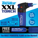 Grilling Center Lighter Assortment Floor Display - 74 Pieces Per Retail Ready Display Kit 88623 TORCH BLUE