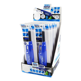 Mini Utility Torch Stick Lighter with LED Light - 12 Pieces Per Retail Ready Display 26327 TORCH BLUE