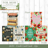 Mothers Day For Mom with Love Assortment Floor Display - 86 Pieces Per Retail Ready Display Kit 88624 NOVELTY INC