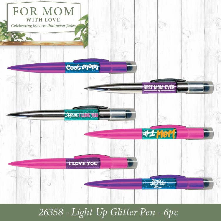 Mothers Day For Mom with Love Assortment Floor Display - 86 Pieces Per Retail Ready Display Kit 88624 NOVELTY INC