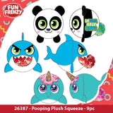 Fun Frenzy Toy Assortment Floor Display - 130 Pieces Per Retail Ready Display Kit 88625 NOVELTY INC
