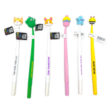 Emotional Support Smile Stick Gel Pen - 24 Pieces Per Display 26472