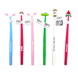 Emotional Support Smile Stick Gel Pen - 24 Pieces Per Display 26472